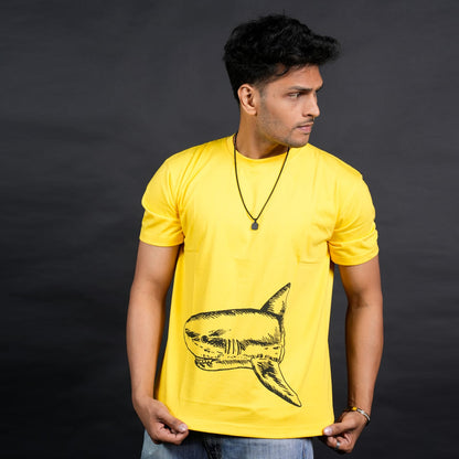 Shark Printed Tees for Bold Style Statements......
