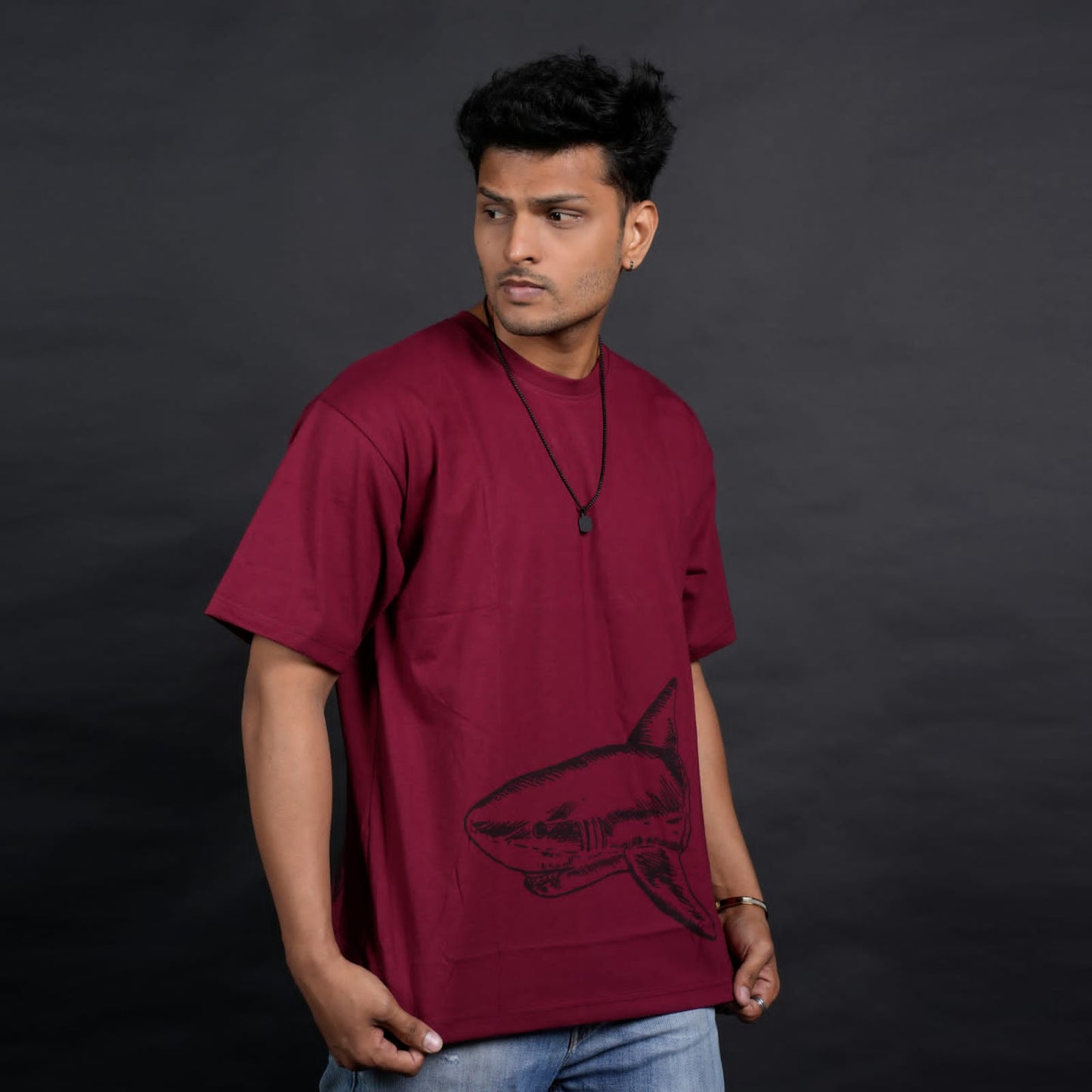 Shark Printed Tees for Bold Style Statements......