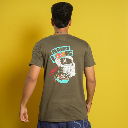 Over Sized Casual Front & Back T - Shirt