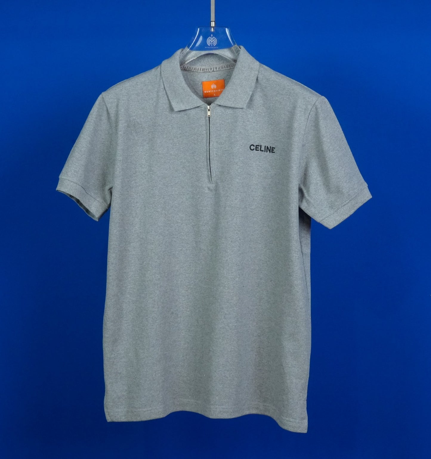 Polo Zip Casual T-Shirt Half Sleeves